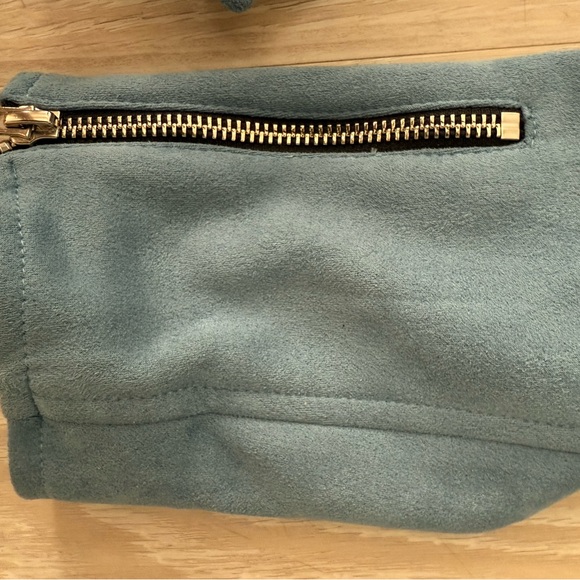 Dauntless Blue Vegan Leather Jacket - Picture 10 of 12